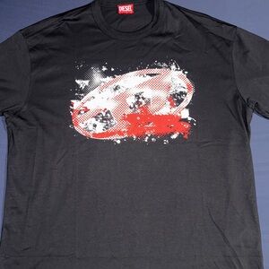 Diesel T-Wash-L17 T-Shirt With Graphic Print L